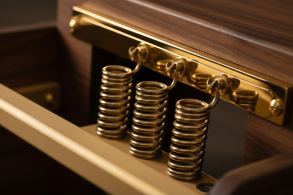 Align-Pilates F3 – Gold Hardware Detail